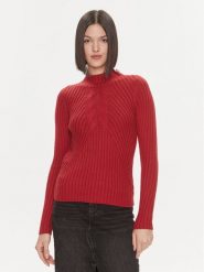 Liu Jo Sweter MF3223 MA95M Czerwony Regular Fit. Czerwone swetry Liu Jo, m, bez wzorów, z syntetyku, bez ramiączek. Za 239.99 zł.