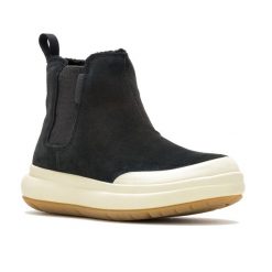 Buty damskie Merrell Marquette Thermo Pull On Wp. Czarne trekkingi Merrell, trekkingowe. Za 439.99 zł.