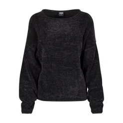 Bluza damska Urban Classic chenille. Czarne bluzy Urban Classics, xs, bez wzorów, z poliesteru, bez kaptura. Za 181.45 zł.