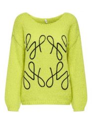 ONLY Sweter w kolorze żółtym rozmiar: S. Żółte swetry Only, s, bez wzorów, ze splotem, bez ramiączek. Za 109.26 zł.