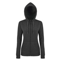 Damska Bluza Z Kapturem Seven Full Zip. Brązowe bluzy SOL'S, l, bez wzorów, z kapturem. Za 214.99 zł.