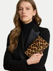 LAUREN RALPH LAUREN Torebka 432P18553001 Brązowy. Brązowe listonoszki Lauren Ralph Lauren, bez wzorów, ze skóry, bez dodatków. Za 1,199.00 zł.