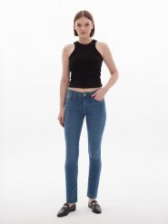 LTB Dżinsy "Aspen" - Slim fit - w kolorze niebieskim rozmiar: W26/L32. Niebieskie jeansy LTB, l, z aplikacjami. Za 70.41 zł.