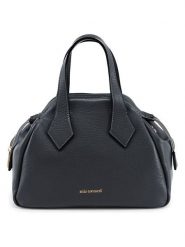 Mia Tomazzi Skórzana torebka "Omenoni" w kolorze czarnym - 28 x 21 x 13 cm rozmiar: onesize. Czarne torby na ramię Mia Tomazzi, bez wzorów, z materiału, przez ramię, bez dodatków. Za 339.99 zł.