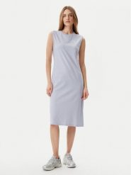 Puma Sukienka codzienna Ess 685643 Błękitny Slim Fit. Niebieskie sukienki Puma, na co dzień, xs, bez wzorów, z bawełny, bez kołnierzyka, bez ramiączek, proste. Za 99.99 zł.
