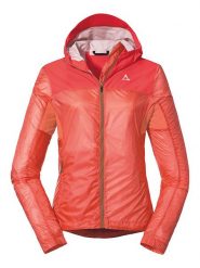 Schöffel Kurtka kolarska "Flow Trail" w kolorze czerwonym rozmiar: 42. Czerwone kurtki sportowe Schöffel, bez wzorów, bez kaptura, rowerowe. Za 660.43 zł.