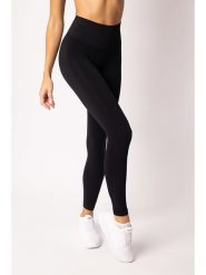 Spaio Legginsy sportowe "Flex Innergy" w kolorze czarnym rozmiar: M. Czarne legginsy Spaio, m, bez wzorów, z materiału, outdoorowe. Za 201.08 zł.