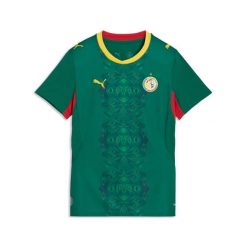 Damska koszulka wyjazdowa Senegal 2026 PUMA. Czerwone bluzki Puma, l, bez wzorów, sportowe, bez kołnierzyka, bez ramiączek. Za 429.00 zł.
