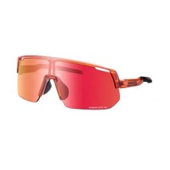 Okulary przeciwsłoneczne Shimano Technium L 2. Brązowe okulary przeciwsłoneczne Shimano, bez wzorów, sportowe. W wyprzedaży za 431.50 zł.