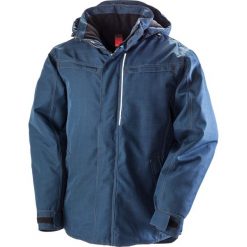 Parka Result Robuste "effet Denim". Niebieskie parki RESULT, l, z denimu, bez kaptura. Za 316.75 zł.