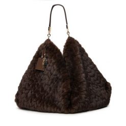 Torebka Liu Jo. Brązowe shopper Liu Jo, bez wzorów, bez dodatków. Za 499.99 zł.