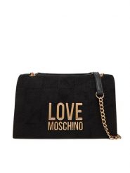 LOVE MOSCHINO Torebka JC4122PP0NKB100A Czarny. Czarne torebki klasyczne Love Moschino, bez wzorów, ze skóry, bez dodatków. Za 1,019.00 zł.