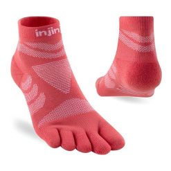 Skarpetki damskie Injinji Ultra Run Mini-Crew. Brązowe skarpety Injinji, bez wzorów. Za 188.00 zł.