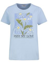 Fresh Made Koszulka w kolorze błękitnym rozmiar: S. Niebieskie bluzki Fresh Made, s, bez wzorów, z bawełny, bez kołnierzyka, bez ramiączek. Za 41.30 zł.