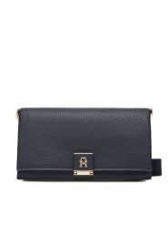 Tommy Hilfiger Torebka Th Her Mini Crossover Corp AW0AW17678 Granatowy. Niebieskie torebki klasyczne TOMMY HILFIGER, bez wzorów, ze skóry, bez dodatków. Za 599.99 zł.