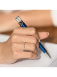 DIAMOND & CO Złoty pierścionek "Pour Toujours" z diamentami rozmiar: 50. Szare pierścionki Diamond & Co, z diamentem, złote. Za 652.99 zł.