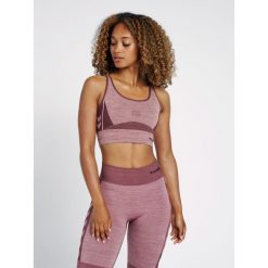 Stanik fitness cardio Hummel hmlClea. Czerwone bielizna sportowa Hummel, xs, bez wzorów. Za 198.00 zł.