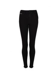 Guess Jeansy "Skinny" | W01A26D3OA4 | Kobieta | Czarny. Czarne jeansy Guess, s, z aplikacjami, z podwyższonym stanem. W wyprzedaży za 199.00 zł.