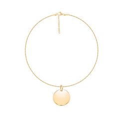 Bransoletka z pozłacanym medalikiem na łańcuszku Sublime. Żółte bransoletki Lilou, pozłacane. Za 198.00 zł.