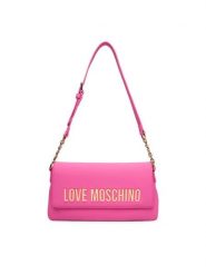 LOVE MOSCHINO Torebka JC4109PP1OKD0604 Różowy. Czerwone torebki klasyczne Love Moschino, bez wzorów, ze skóry, bez dodatków. Za 809.99 zł.