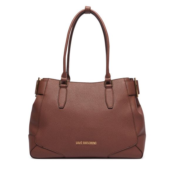 Torebka LOVE MOSCHINO. Brązowe torebki klasyczne Love Moschino, bez wzorów, bez dodatków. Za 1,059.00 zł.