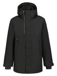 LUHTA Parka "Junes" w kolorze czarnym rozmiar: 48. Czarne parki Luhta, bez kaptura. Za 500.38 zł.