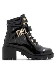 Aldo Botki w kolorze czarnym na obcasie rozmiar: 37. Czarne botki Aldo, bez wzorów, bez obcasa, na obcasie, bez zapięcia. Za 217.99 zł.