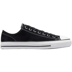 Buty sportowe Converse CONS Chuck Taylor All Star Pro Suede. Czarne obuwie sportowe Converse, bez zapięcia. Za 490.00 zł.