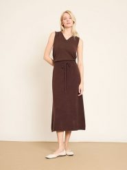 BGN Spódnica dzianinowa w kolorze brązowym rozmiar: 38. Brązowe spódnice BGN, na co dzień, bez wzorów, z dzianiny, maxi, proste. Za 217.99 zł.