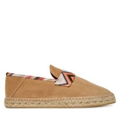 Espadryle M Missoni. Brązowe espadryle M Missoni, bez wzorów, bez obcasa, bez zapięcia. Za 1,689.00 zł.