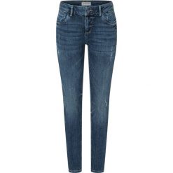 Timezone Dżinsy "Sanya" - Skinny fit - w kolorze granatowym rozmiar: W31/L28. Niebieskie jeansy Timezone, l, z aplikacjami. Za 105.14 zł.