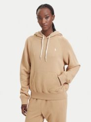 Polo Ralph Lauren Bluza 211971691504 Beżowy ciemny Regular Fit. Brązowe bluzy Polo Ralph Lauren, xxl, bez wzorów, z bawełny, bez kaptura. Za 859.99 zł.