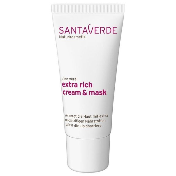 Santaverde Aloe Vera Extra Rich Cream Mask Maseczki nawilżające 30 ml. Maseczki Santaverde. Za 151.20 zł.