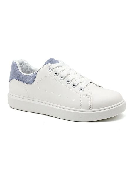 Sixth Sens Sneakersy w kolorze biało-błękitnym rozmiar: 37. Białe trampki Sixth Sens, bez wzorów, bez zapięcia. Za 104.95 zł.