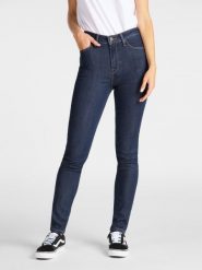 Damskie Spodnie Lee Ivy Super Skinny High Dark Hunt L32EMOHW 112107429, W27 L31. Spodnie materiałowe Lee, na co dzień, l, bez wzorów, z bawełny, z podwyższonym stanem, długie. Za 229.99 zł.