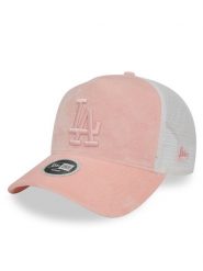 New Era Czapka z daszkiem Wmns Velour Trucker La Dodgers 60435011 Różowy. Czerwone czapki New Era, bez wzorów, z materiału. Za 109.99 zł.