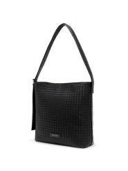 Puccini Torebka w kolorze czarnym - 30 x 33 x 12 cm rozmiar: onesize. Czarne torby na ramię Puccini, bez wzorów, z materiału, na ramię, bez dodatków. Za 196.70 zł.