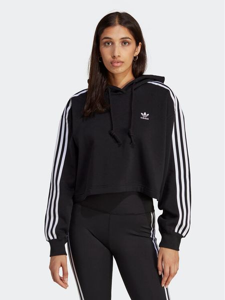 Adidas Bluza IB7388 Czarny Relaxed Fit. Czarne bluzy Adidas, l, bez wzorów, z bawełny, bez kaptura. Za 149.99 zł.