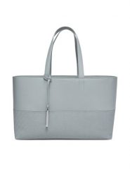 Calvin Klein Torebka Ck Mixmedia Shopper_Mono K60K613166 Szary. Szare shopper Calvin Klein, bez wzorów, ze skóry, bez dodatków. Za 419.99 zł.