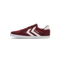 Buty sportowe dla dorosłych Hummel Slimmer stadil. Czerwone obuwie sportowe Hummel, bez zapięcia, trekkingowe. Za 289.50 zł.