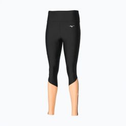 Legginsy do biegania damskie Mizuno Impulse Core Long. Czarne legginsy Mizuno, s, bez wzorów, z elastanu, do biegania. Za 149.99 zł.