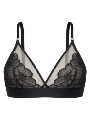 Chantelle Biustonosz braletka Lush C22OPF Czarny. Czarne biustonosze Chantelle, bez wzorów, z syntetyku. Za 299.99 zł.