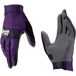 Rękawice rowerowe LEATT Glove MTB 1.0 GripR. Fioletowe rękawiczki LEATT, bez wzorów, sportowe. Za 169.00 zł.