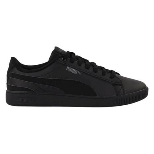 Buty do chodzenia damskie Puma Vikky V3 Lth. Czarne obuwie sportowe Puma, z materiału, bez zapięcia, trekkingowe, Puma Vikky. Za 279.00 zł.