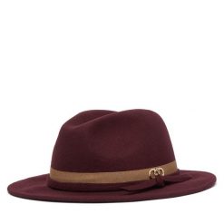 Kapelusz Liu Jo. Czerwone kapelusze Liu Jo, bez wzorów. Za 379.99 zł.