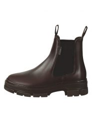 GANT Footwear Skórzane sztyblety "Monthike" w kolorze brązowym rozmiar: 39. Brązowe botki GANT Footwear, bez wzorów, bez obcasa, bez zapięcia. Za 306.73 zł.