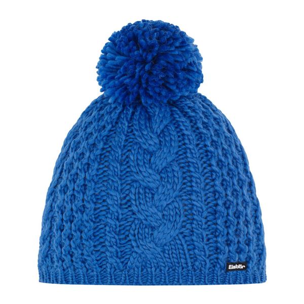 Czapka Eisbar Afra Pompon MÜ. Niebieskie czapki Eisbar, bez wzorów, z wełny. Za 179.90 zł.