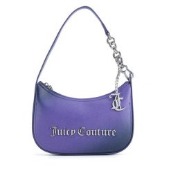 Torebka Juicy Couture. Fioletowe torebki klasyczne Juicy Couture, bez wzorów, bez dodatków. Za 279.99 zł.