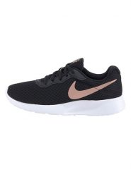 Nike Sportswear Buty sportowe "Tanjun" w kolorze czarno-jasnoróżowym rozmiar: 36,5. Czarne obuwie sportowe Nike Sportswear, z materiału, bez zapięcia. Za 263.53 zł.