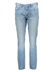 Pepe Jeans Dżinsy "Violet" - Tapered fit - w kolorze błękitnym rozmiar: W29/L32. Niebieskie jeansy Pepe Jeans, l, z aplikacjami, z podwyższonym stanem. Za 202.50 zł.